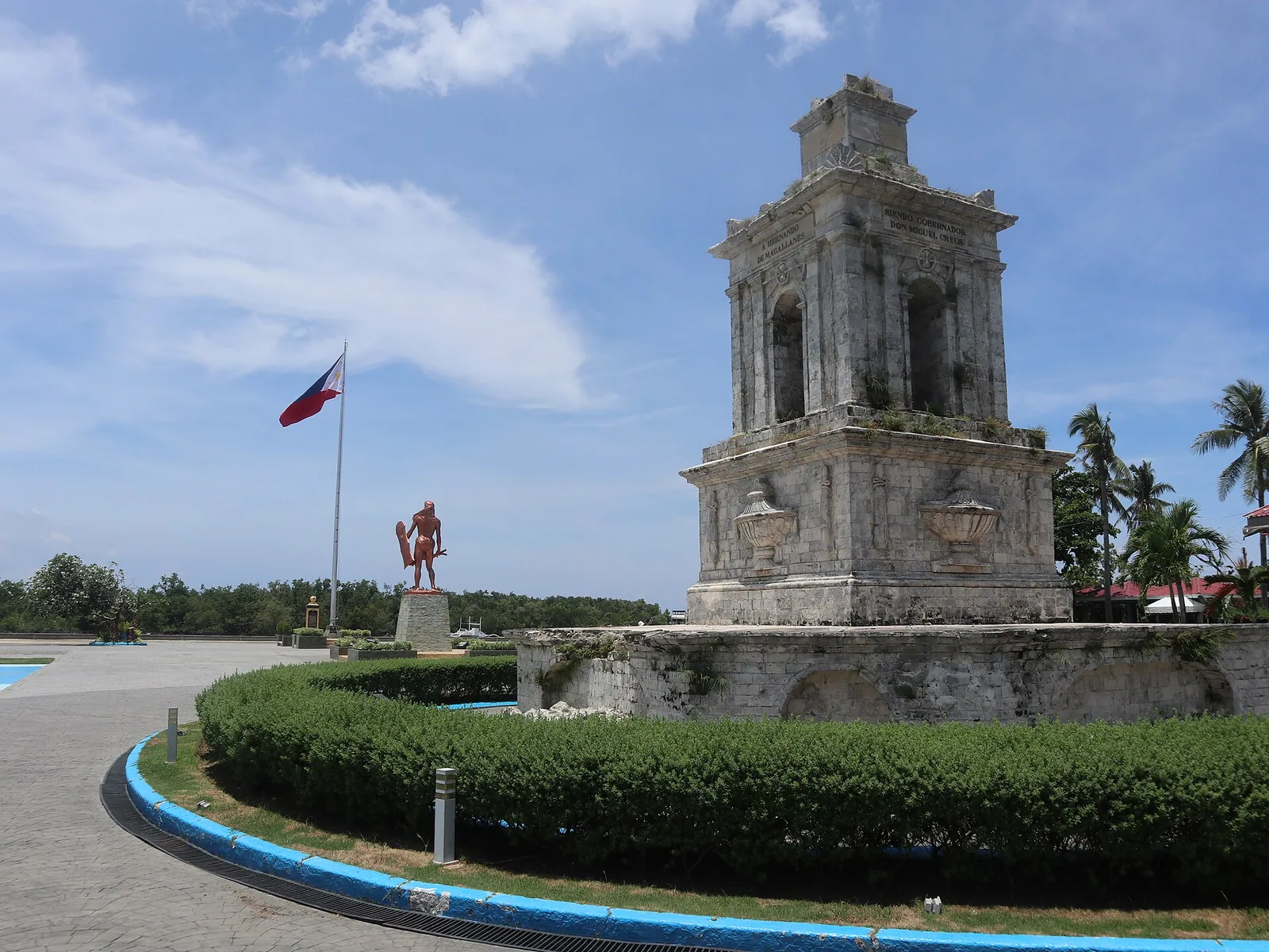 Mactan Shrine med Lapu-Lapu-monumentet