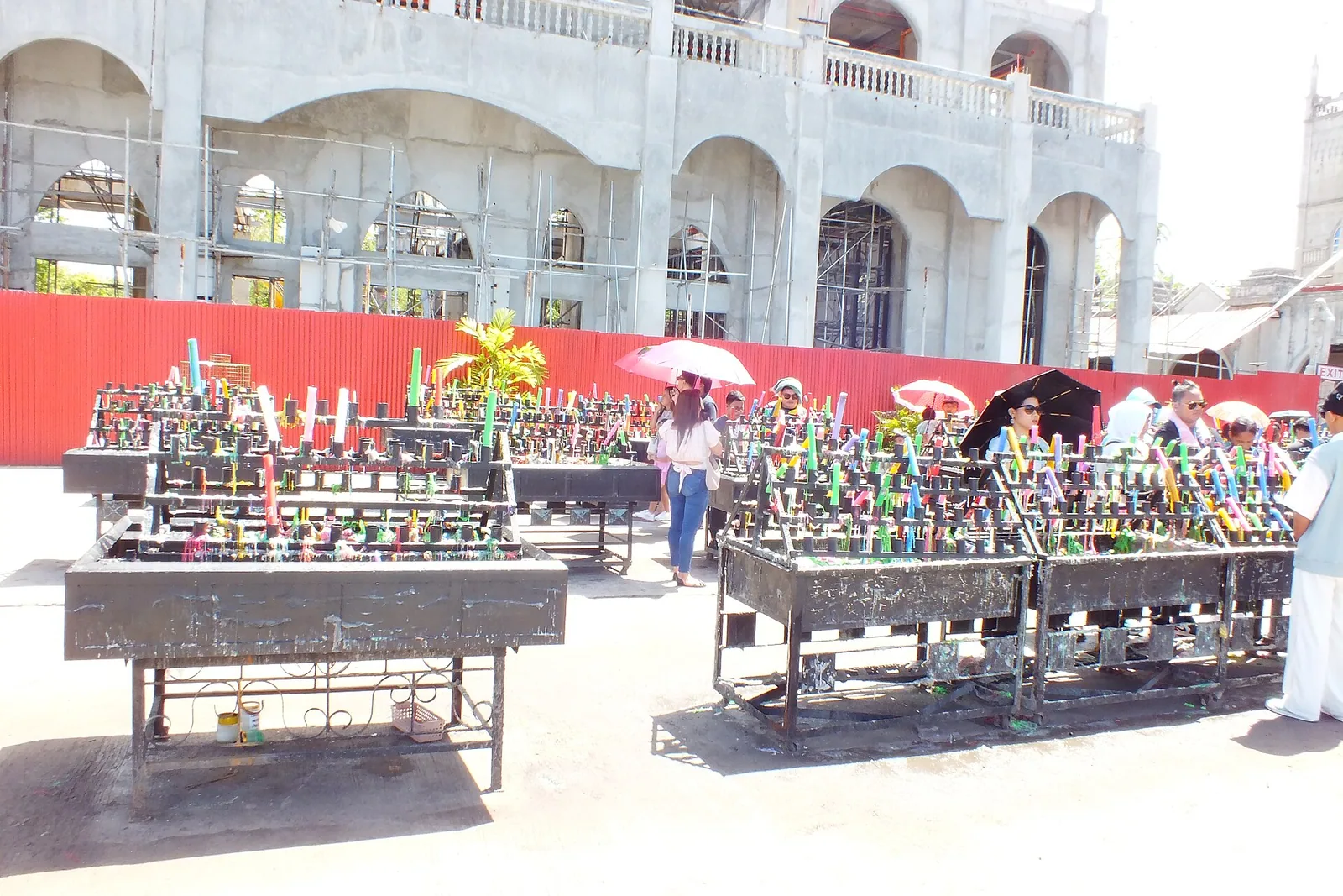 Borganlegget ved Simala Shrine i Sibonga