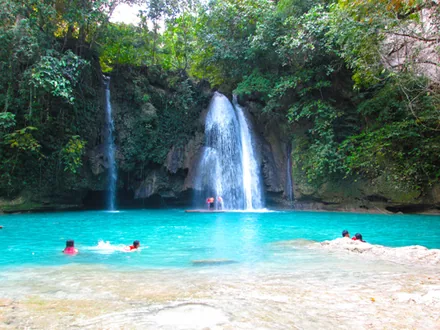 Fossefall på Cebu