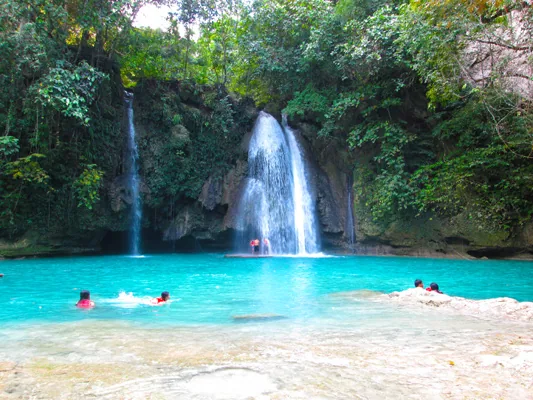 Fossefall på Cebu